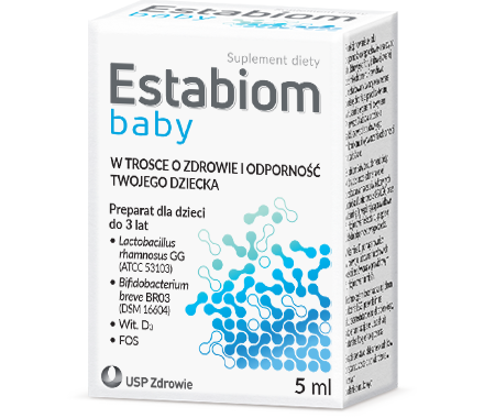 Estabiom Baby Probiotyk Dla Niemowląt I Noworodków Estabiom